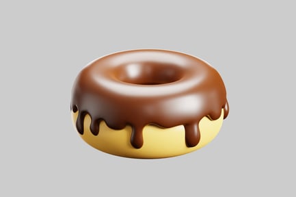 Preview: Chocolate drip donut glaze sweet