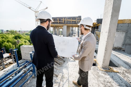 Preview: Engineers working on the structure