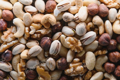Preview: Background of a mixed nuts