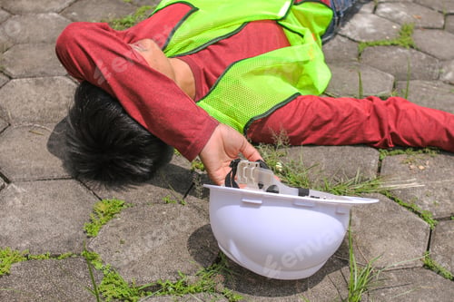 Preview: Serious Construction Site Fall Injured Worker on the Ground