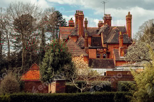 Preview: Beautiful red brick building in The Birmingham Botanical Gardens