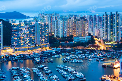 Preview: Aberdeen in Hong Kong at night