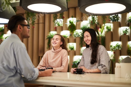 Preview: Students in college cafe