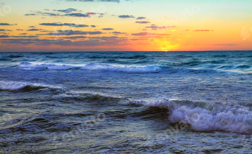 Preview: Sunset on the Mediterranean Sea,