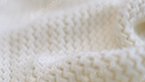Preview: closeup the motion footage vide. Textile abstract background
