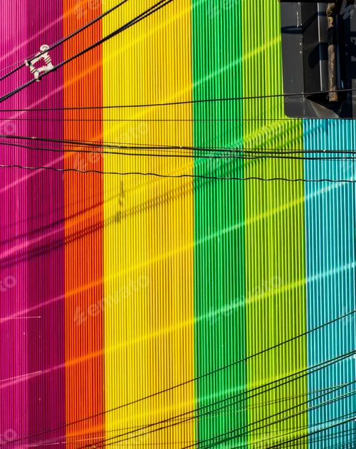 Preview: colorful of cut out board for abstract background