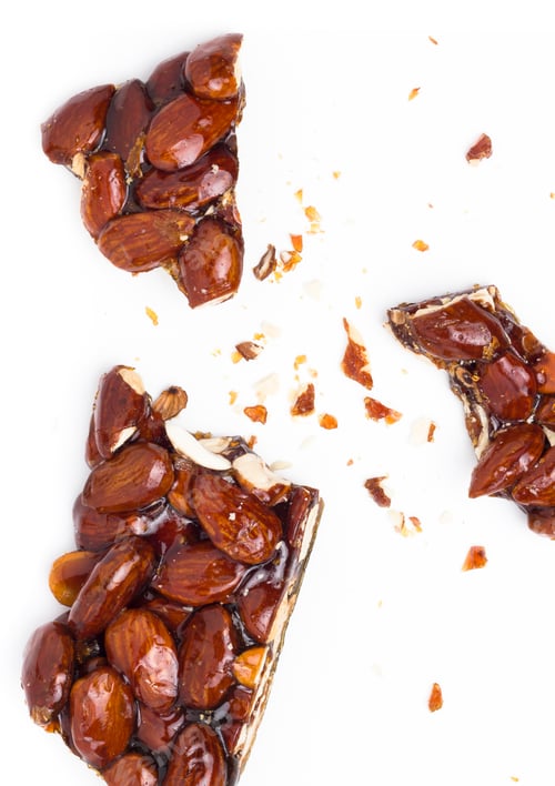 Preview: Nougat with almonds