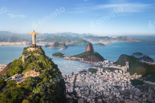 Preview: Rio with Corcovado Mountain, Sugarloaf Mountain and Guanabara Bay - Rio de Janeiro, Brazil