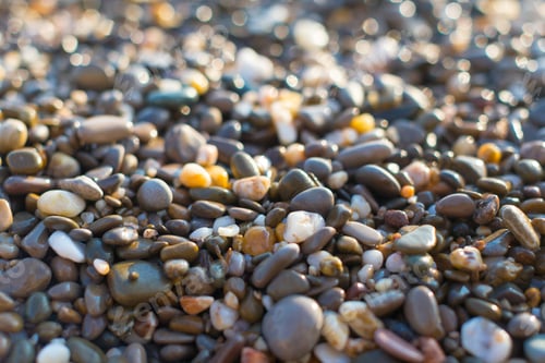 Preview: Natural colorful stone on the beach