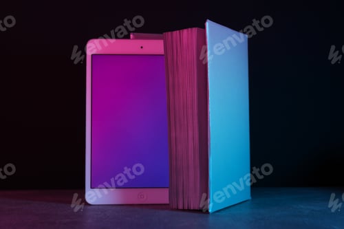Preview: Concept of books vs technology, old search for information vs modern search for information
