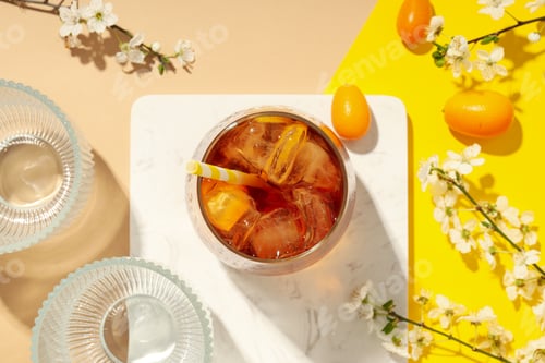 Preview: Ice tea - drink for refreshing in hot summer weather