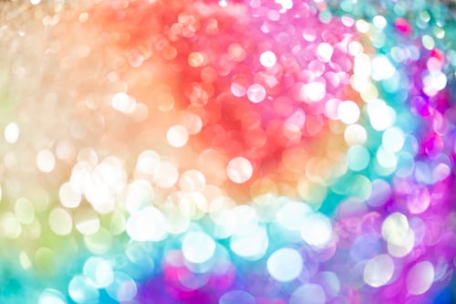 Preview: Colorful rainbow glitter background