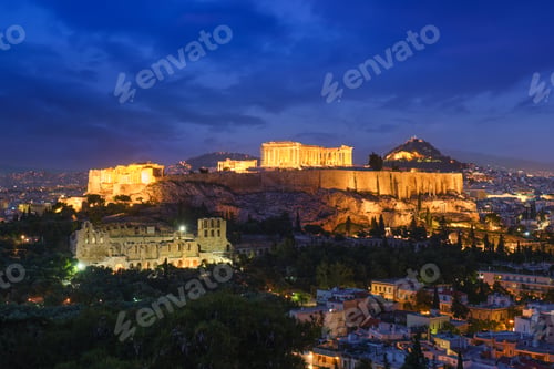 Preview: Iconic Parthenon Temple at the Acropolis of Athens, Greece