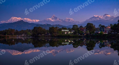 Preview: Pokhara at dawn, Nepal