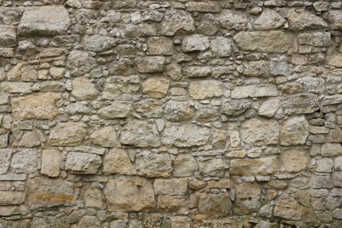 Preview: Texture of stone wall with many big brown stones