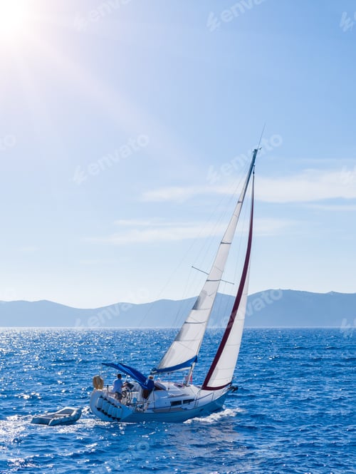 Preview: Sailing yacht in Lefkada Greece