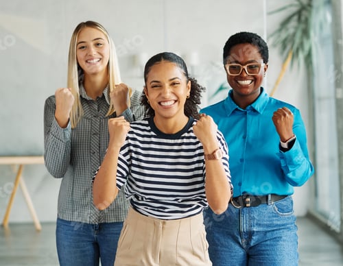 Preview: Young business people during a meeting