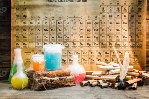Preview: Researching new chemical reactions. Practical chemistry classes.