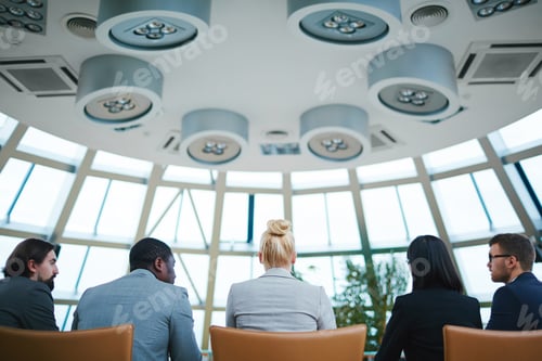 Preview: Backs of employees