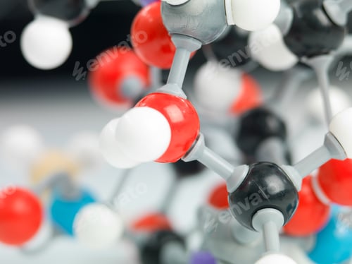 Preview: three dimensional representation of molecular structure