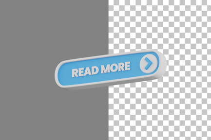 Preview: Read More Button 3D Icon