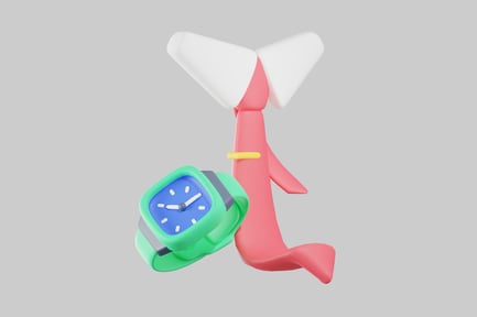 Preview: School uniform with green watch