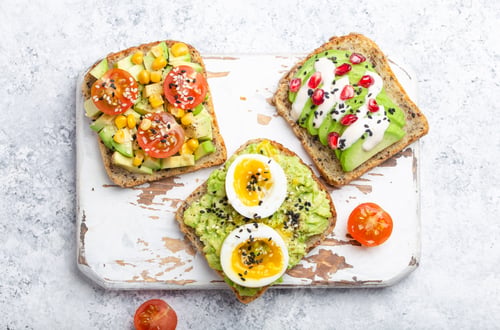 Preview: Avocado healthy toasts
