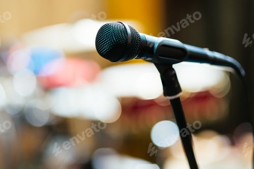 Preview: Studio microphone background