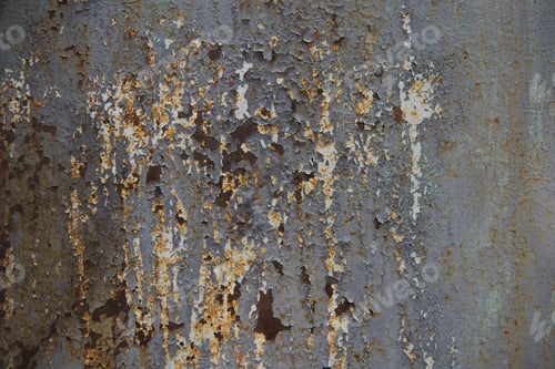 Preview: old scratched metallic surface with rust