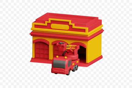 Preview: Fire Station Building