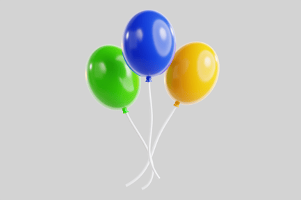 Visualização: Guirlandas de festa