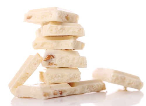 Preview: Pieces of white chocolate