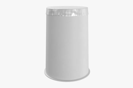 Preview: Blank Yogurt Cup with Foil Seal - Blueberry, Strawberry, Plain Label Options