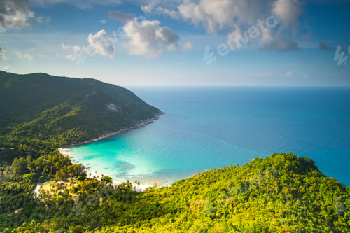 Preview: beautiful bottle beach on phangan island thailand