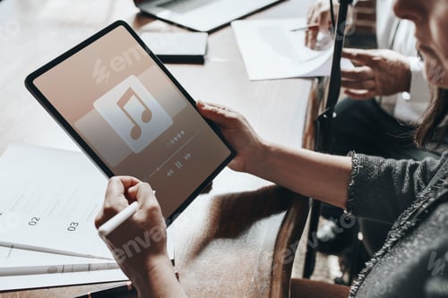 Preview: Tablet screen mockup