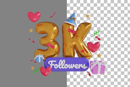 Preview: 3K 3D Icon