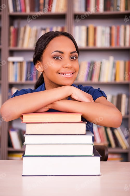 Preview: She loves studying.