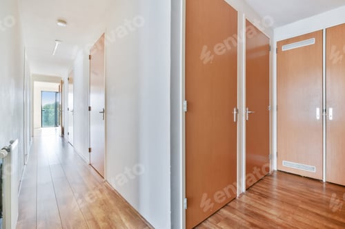 Preview: Long empty corridor