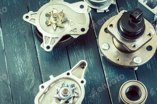 Preview: Various car parts