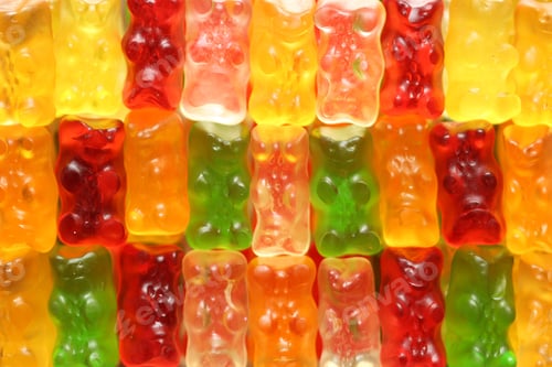 Preview: Gummy bear background