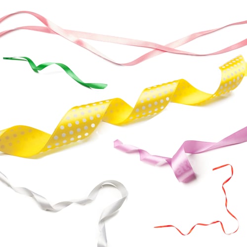 Preview: ribbon on a white background