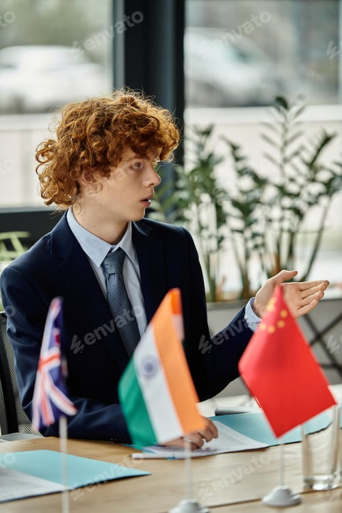 Preview: Teenager Debates International Policy at Model UN