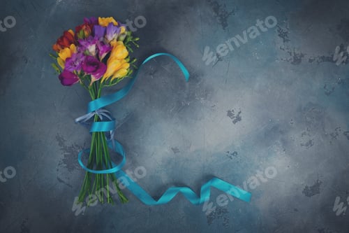 Preview: Fresh freesia flowers