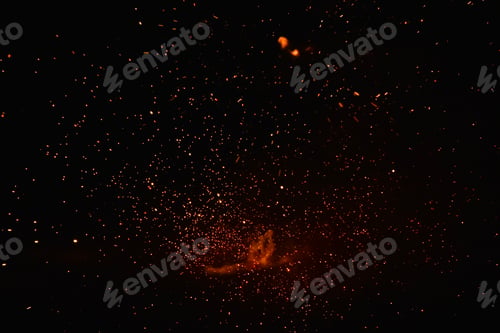 Preview: Firework Display At Night