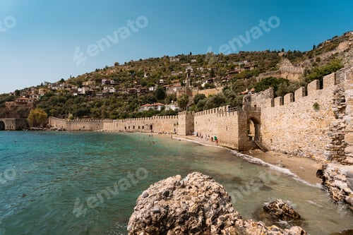 Preview: Old city on coast line Alanya