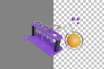 Preview: Flasks 3D Icon