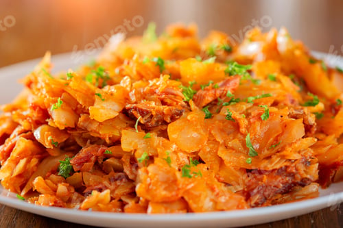 Preview: Cabbage stew with meat