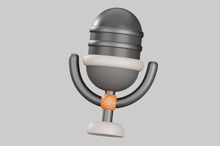 Preview: Cartoon microphone for gaming stream