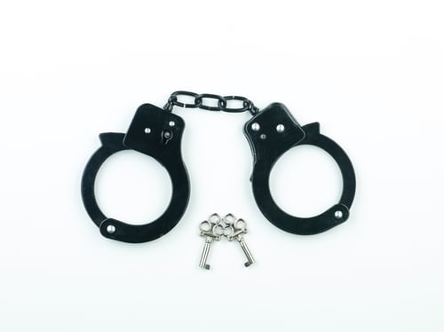 Preview: A pair of handcuffs with two keys