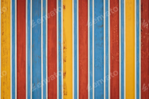 Preview: Colorful bright wall with stripes